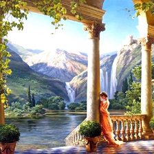 Схема вышивки «идилия»