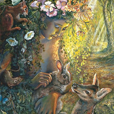 Схема вышивки «девушка»