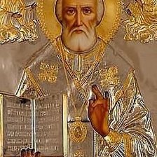 Схема вышивки «Икона Николай Угодник»