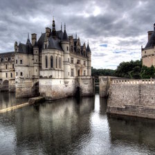 Схема вышивки «Замок»