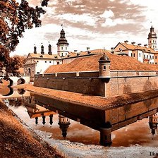 Схема вышивки «Несвижский замок»