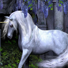 Схема вышивки «Единорог 2»