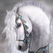 Схема вышивки «белоснежное настроение»