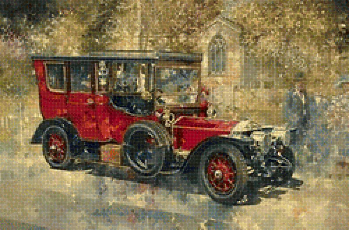 Винтажный автомобиль - машина, винтажный, авто - предпросмотр