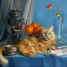 Схема вышивки «рыжик»