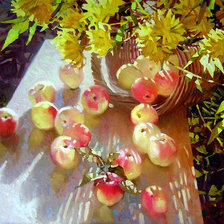 Схема вышивки «Яблоки-2»