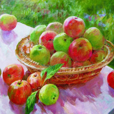 Схема вышивки «Яблоки-3»