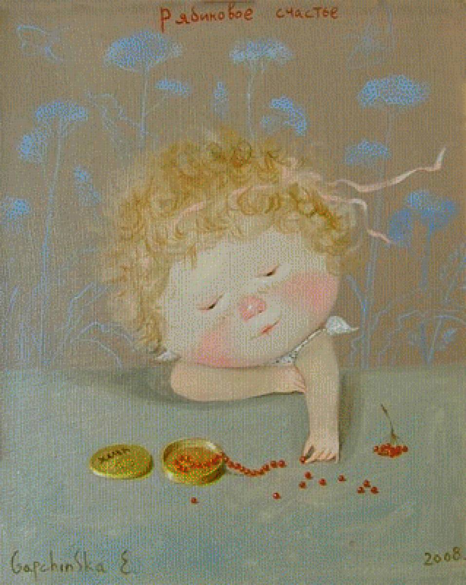 гапчинская, бусы - схема, картина, гапчинская - предпросмотр