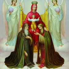 Схема вышивки «религия»