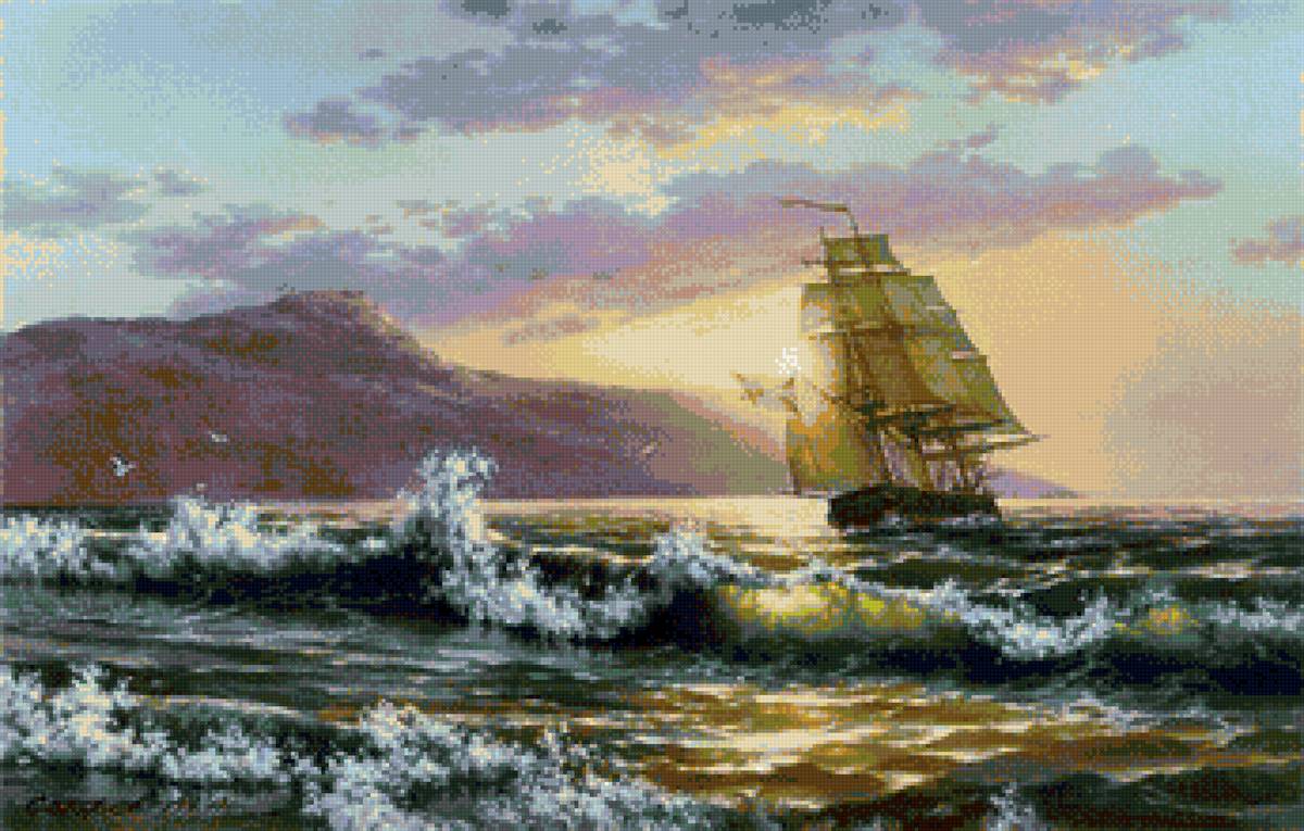 мечте на встречу - море парус - предпросмотр