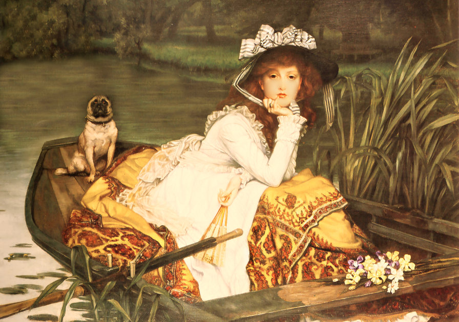 Серия репродукции - картина - оригинал