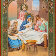 Схема вышивки «икона»