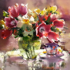 Схема вышивки «Акварель»