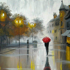 Схема вышивки «Болотов. Городской пейзаж»