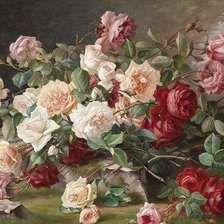 Схема вышивки «Розы»