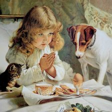 Схема вышивки «Утренняя молитва»