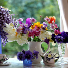 Схема вышивки «Утренний натюрморт»