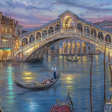 Схема вышивки «городской пейзаж ROBERTA FINALE»