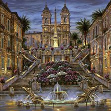 Схема вышивки «городской пейзаж ROBERTA FINALE»