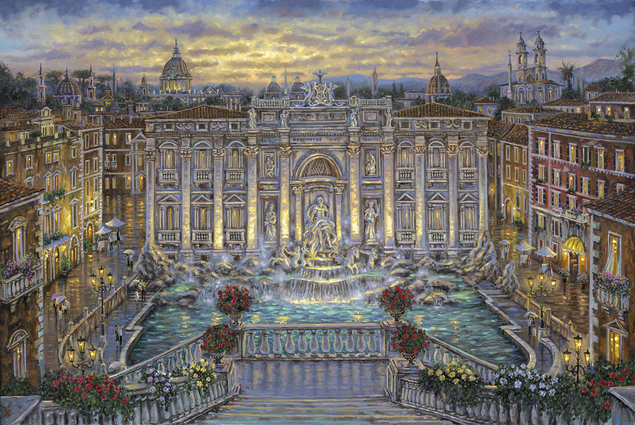 ГОРОДСКОЙ ПЕЙЗАЖ ROBERTA FINALE - оригинал