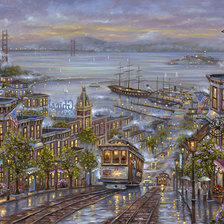 Схема вышивки «ГОРОДСКОЙ ПЕЙЗАЖ ROBERTA FINALE»