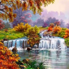 Схема вышивки «ПЕЙЗАЖ»