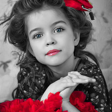 Схема вышивки «ДЕВОЧКА»