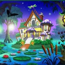 Схема вышивки «сказочное болото»