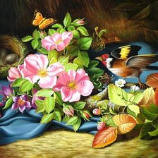 Схема вышивки «Натюрморт»