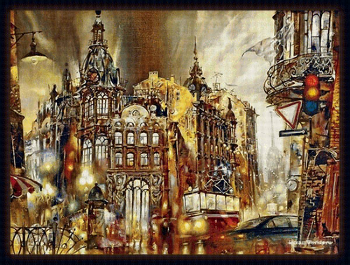 Фантастический Петербург - петербург, фантастика, славицкий, город - предпросмотр