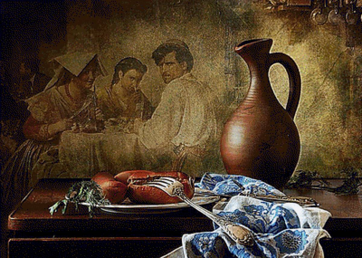 Худ. Людмила Гусева. Натюрморт. - живопись., натюрморт - предпросмотр