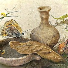 Схема вышивки «Худ. Людмила Гусева. Натюрморт.»