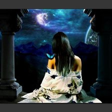 Схема вышивки «скорбь»