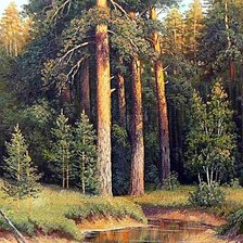 По картине худ. Геннадия Янулевича. Пейзаж.