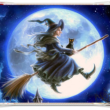 Схема вышивки «Bruja»