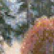 Предпросмотр схемы вышивки «Осенний лес» (№1256197)
