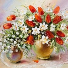 Схема вышивки «Весенние настроение»