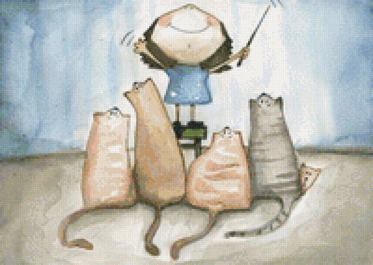 Милый хор - животные, картинки, котики - предпросмотр