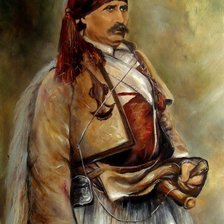 Схема вышивки «Йовка Мечкарова - Ильо войвода»