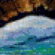 Предпросмотр схемы вышивки «осенний пейзаж - картина» (№1257256)