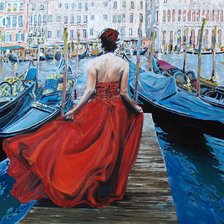 Схема вышивки «Венеция»