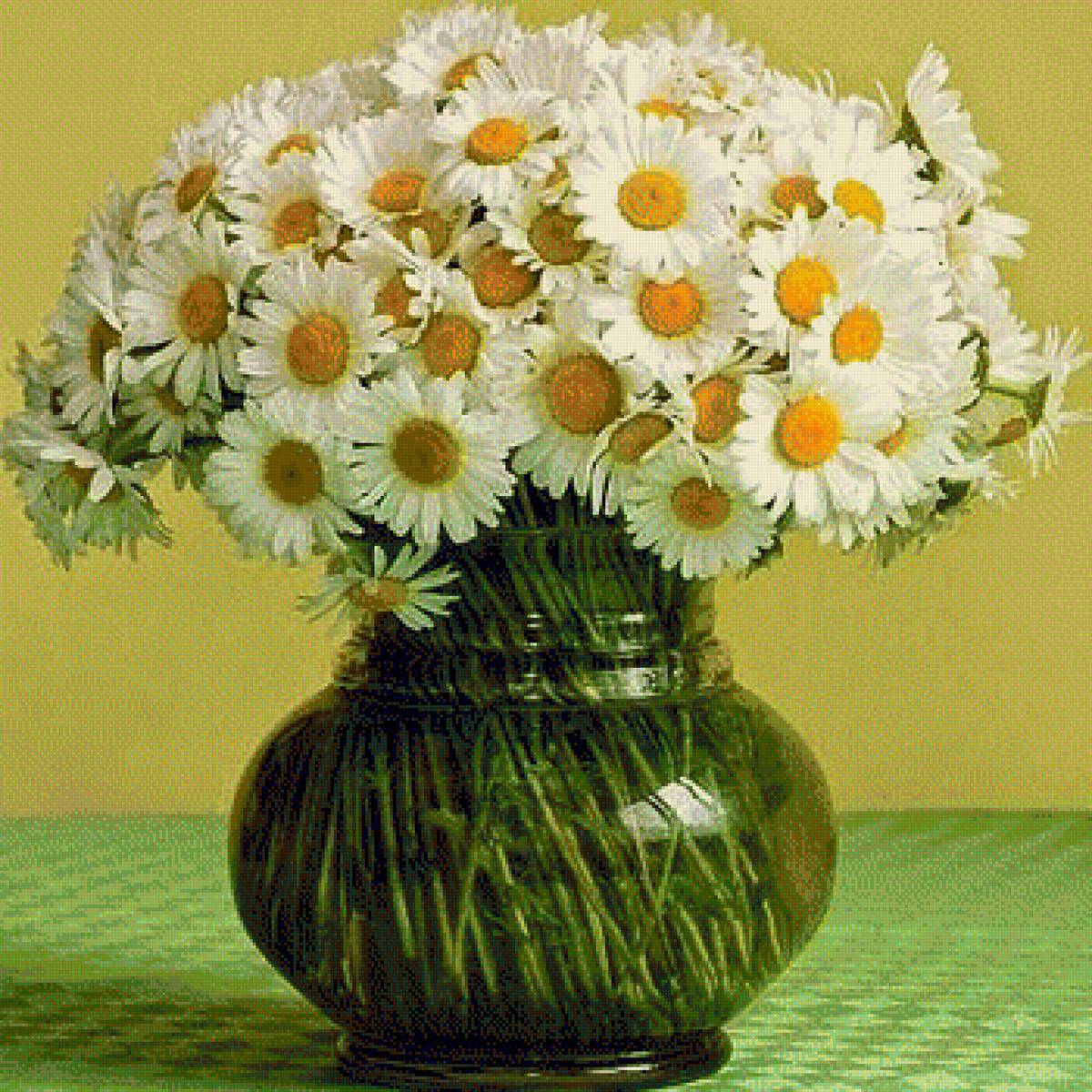 РОМАШКИ - ромашки, букет цветов - предпросмотр