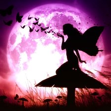 Схема вышивки «фея»