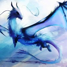 Схема вышивки «дракон»