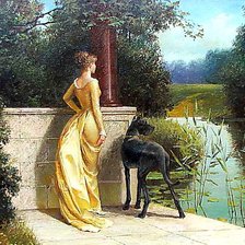 Схема вышивки «По картине худ. Владимира Шустина.»