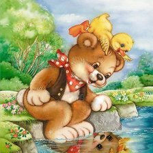 Схема вышивки «детская»