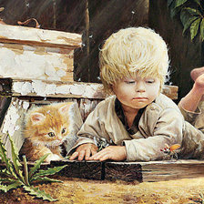 Схема вышивки «рыжики»