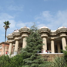 Схема вышивки «Park Guell Barcelona»