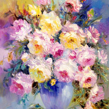 Схема вышивки «Букет цветов»