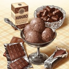 Схема вышивки «Десерт»